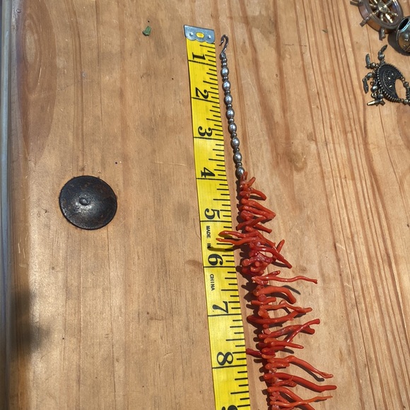 πΊπΊπΊ VINTAGE GENUINE CORAL NECKLACE πΊπΊπΊ - Picture 7 of 9